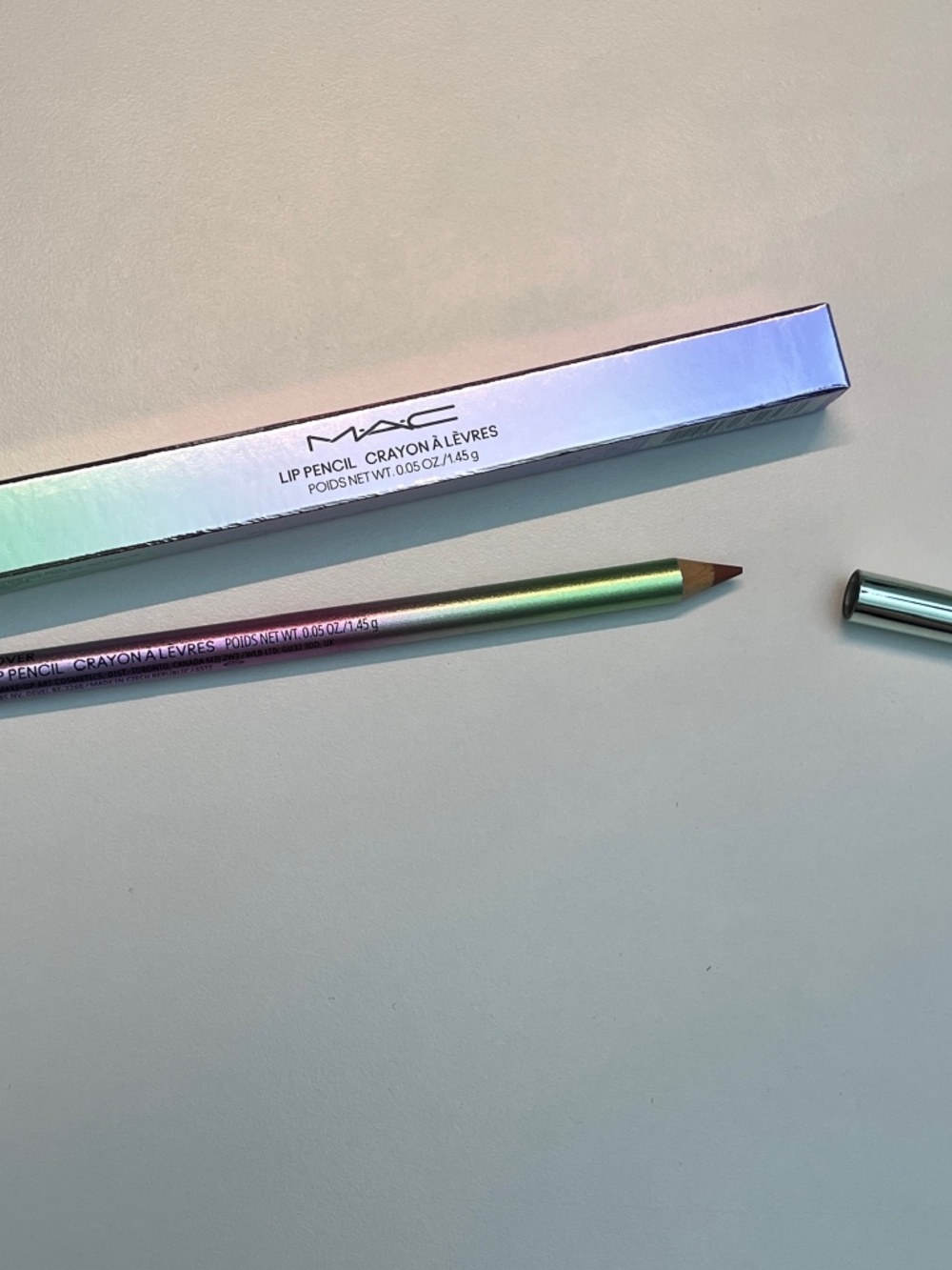 NEW RARE Mac Lip Pencil crayon in #Hover Limited Edition Discontinued FULL SIZE
